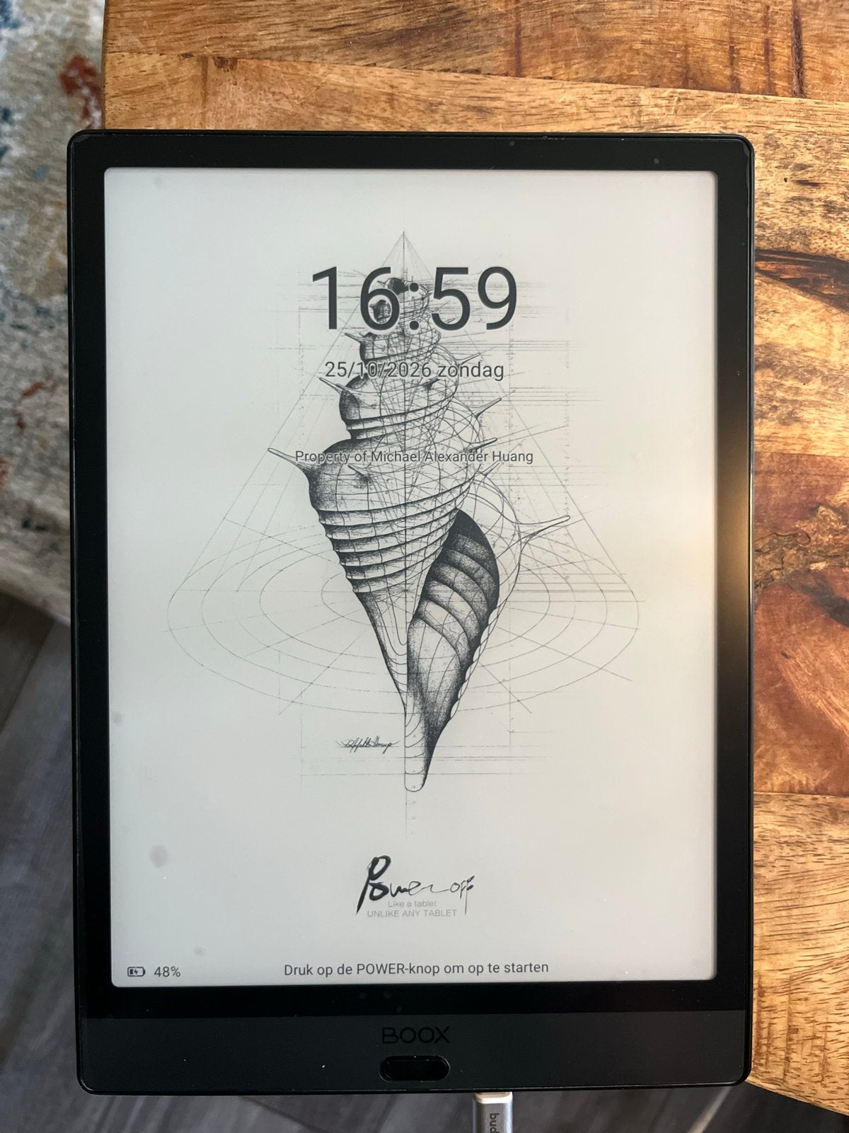Onyx Boox Note 3 - 10.3 inch E Ink e-reader/notepad, Computers en Software, Gebruikt, Touchscreen, Ophalen of Verzenden, 10 inch of meer