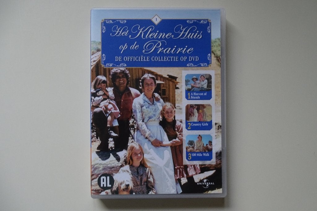 Het Kleine Huis op de Prairie, de 1ste 3 afleveringen, Engels, Seizoen 1, Nederlands, Drama