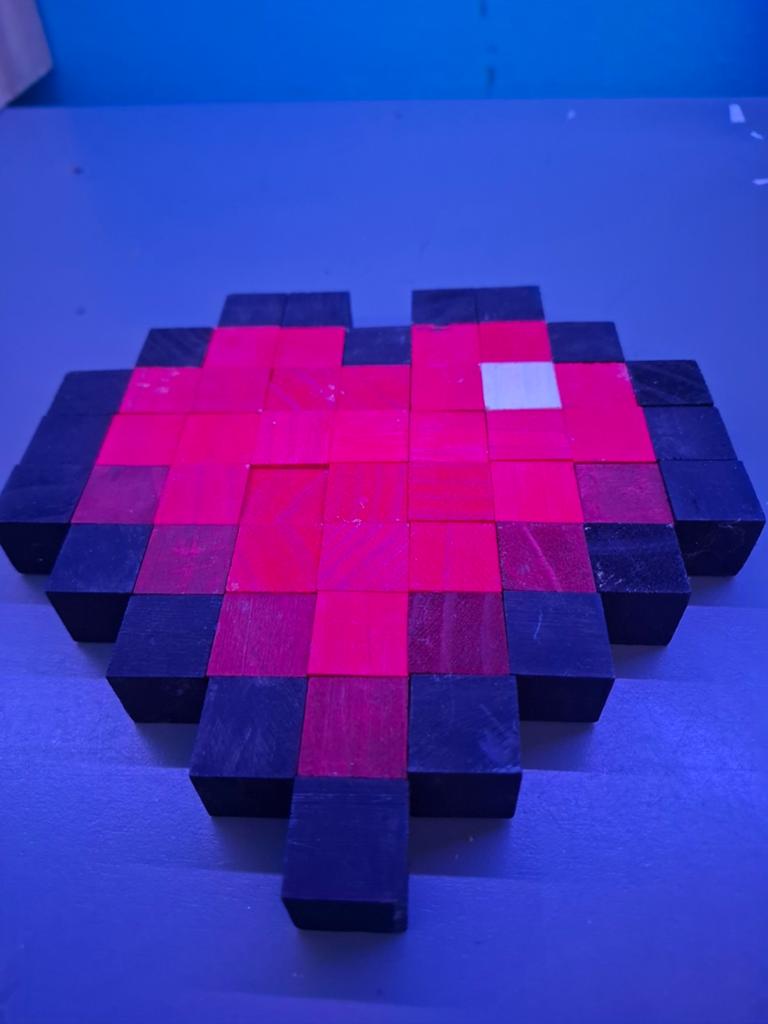 Minecraft hart, Ophalen of Verzenden
