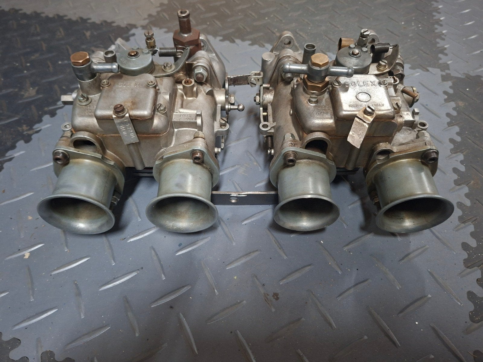Solex carburateurs BMW 2002 Ti inclusief inlaatspruitstuk, Ophalen, Gebruikt, BMW