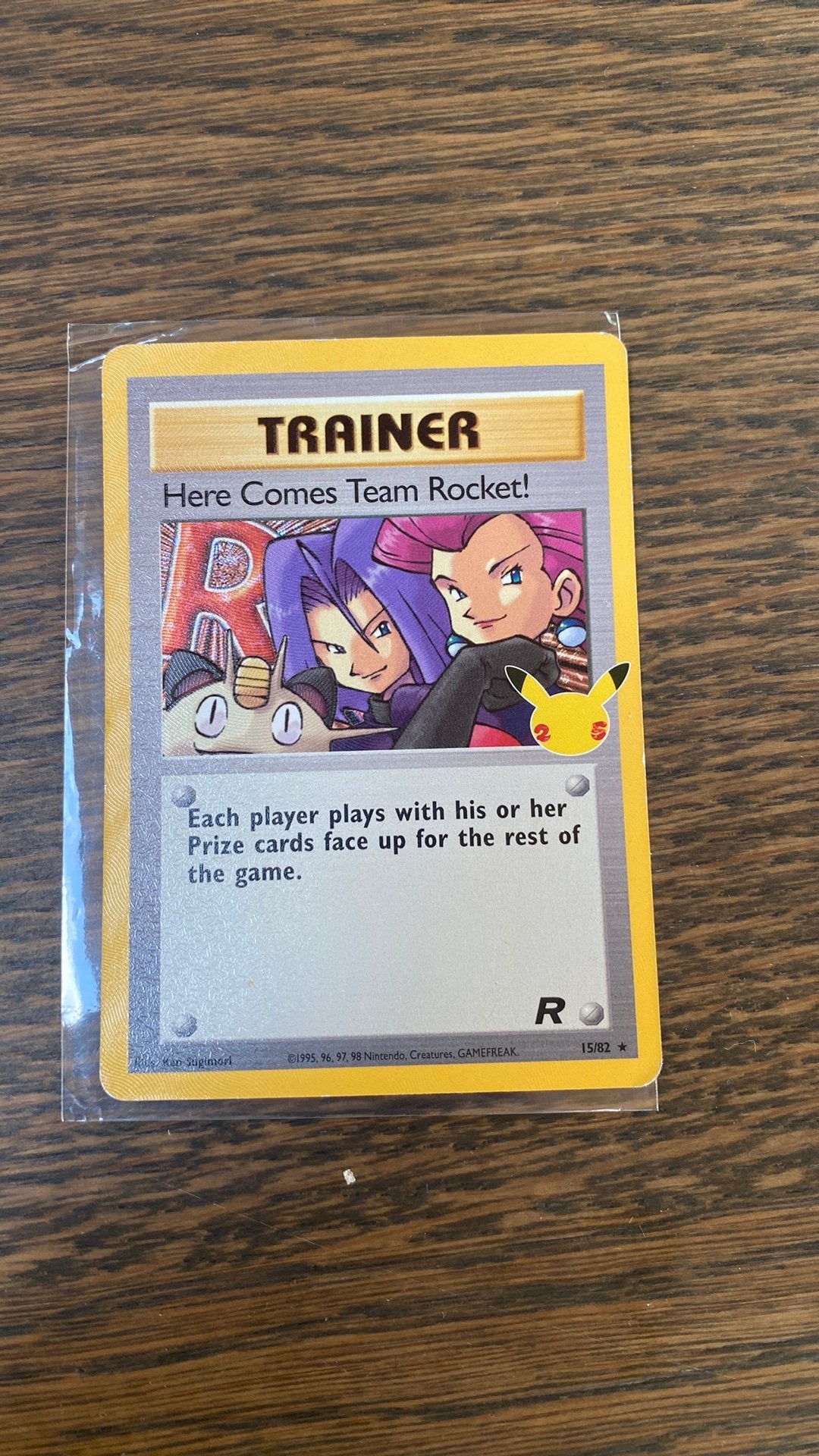 Trainer : Here comes team rocket, Hobby en Vrije tijd, Verzamelkaartspellen | Pokémon, Ophalen of Verzenden, Gebruikt, Losse kaart