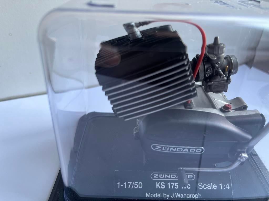 Zundapp KS 175 Wc modelmotor schaal 1:4, Overige merken, Gebruikt, Ophalen of Verzenden, Groter dan 1:32