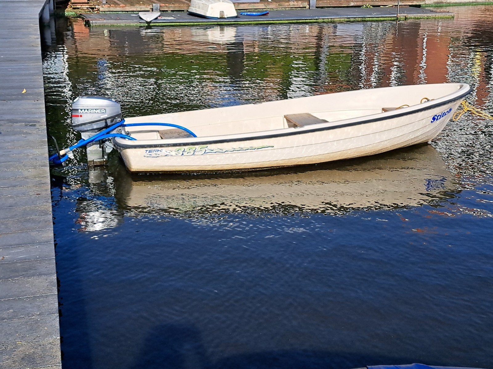 Terhi 385 en Mariner BB, Ophalen of Verzenden, Gebruikt