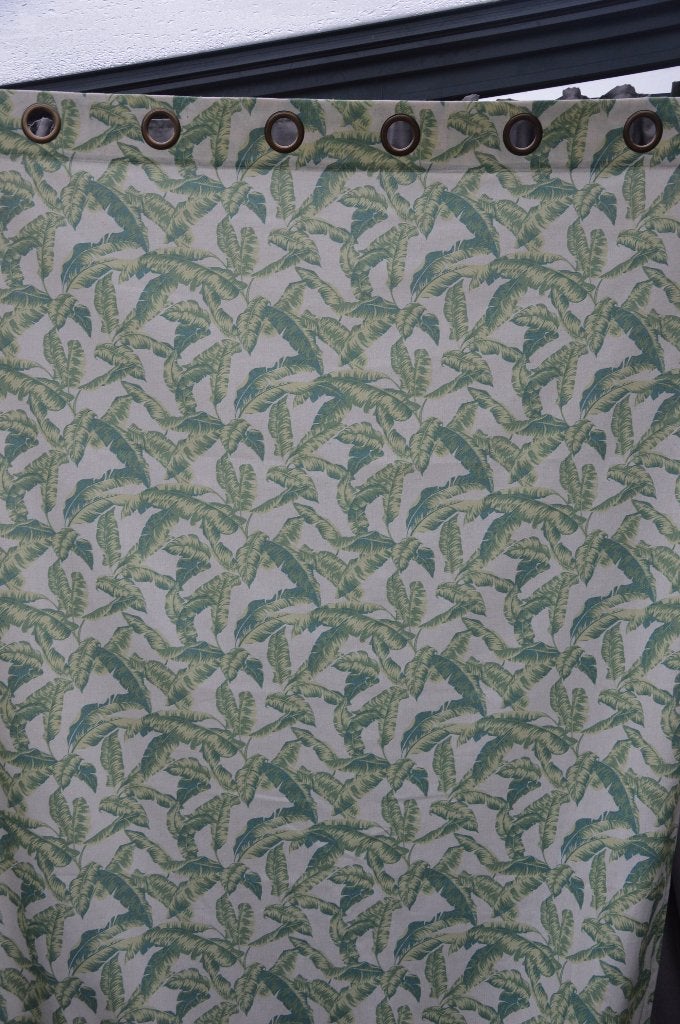 Zo goed als nieuw gordijn met botanische printen 140 cm/260c, Ophalen of Verzenden, Zo goed als nieuw