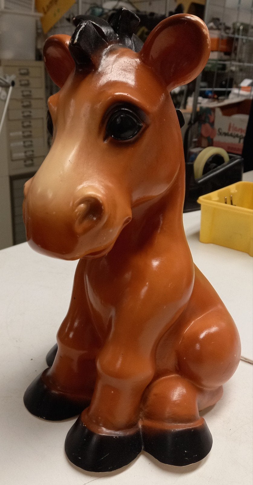 Heico Paard Lamp - Vintage Kinderkamer Nachtlamp, Antiek en Kunst, Ophalen