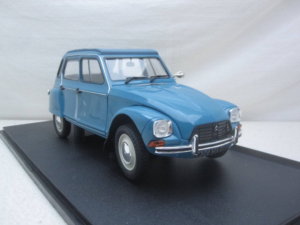 Citroën Dyane 6 1967 Blauw 1:18 Solido, Ophalen of Verzenden, Nieuw, Auto, Solido