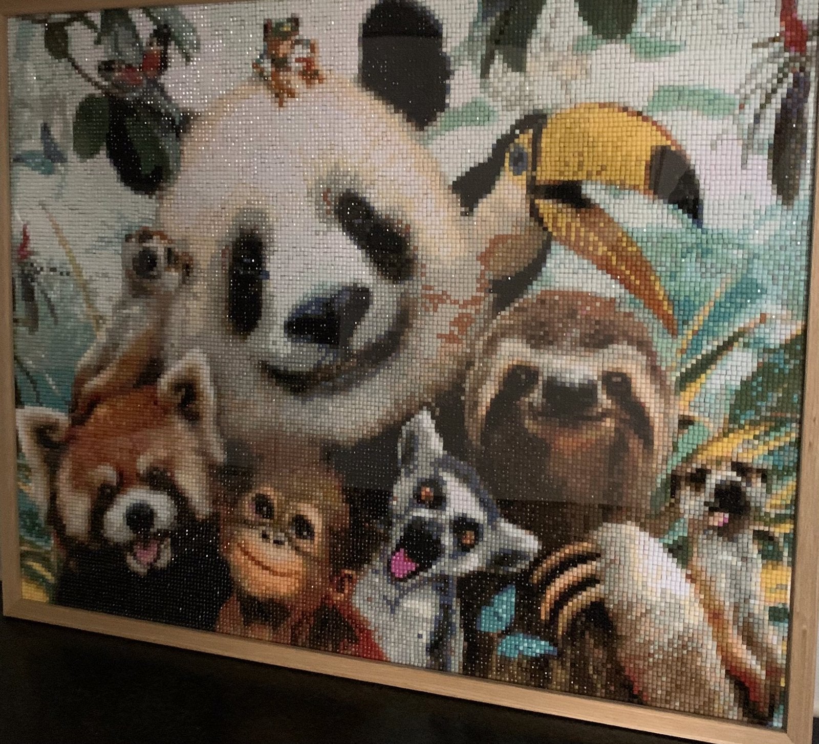 Dieren (diamond painting) -zie foto’s, Ophalen, Nieuw, Wanddecoratie