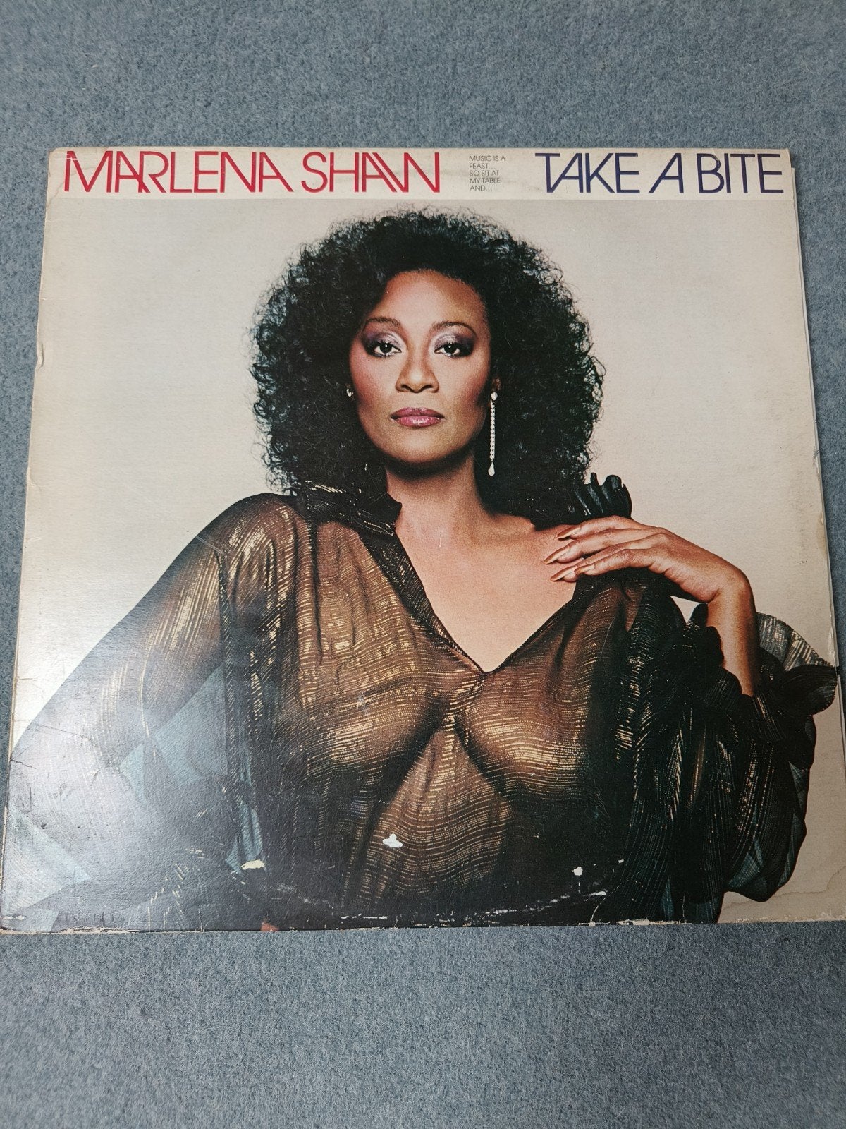 Marlena Shaw - Take A Bite LP (1979) Funk/Soul, LP, Gebruikt, Ophalen of Verzenden, Funk