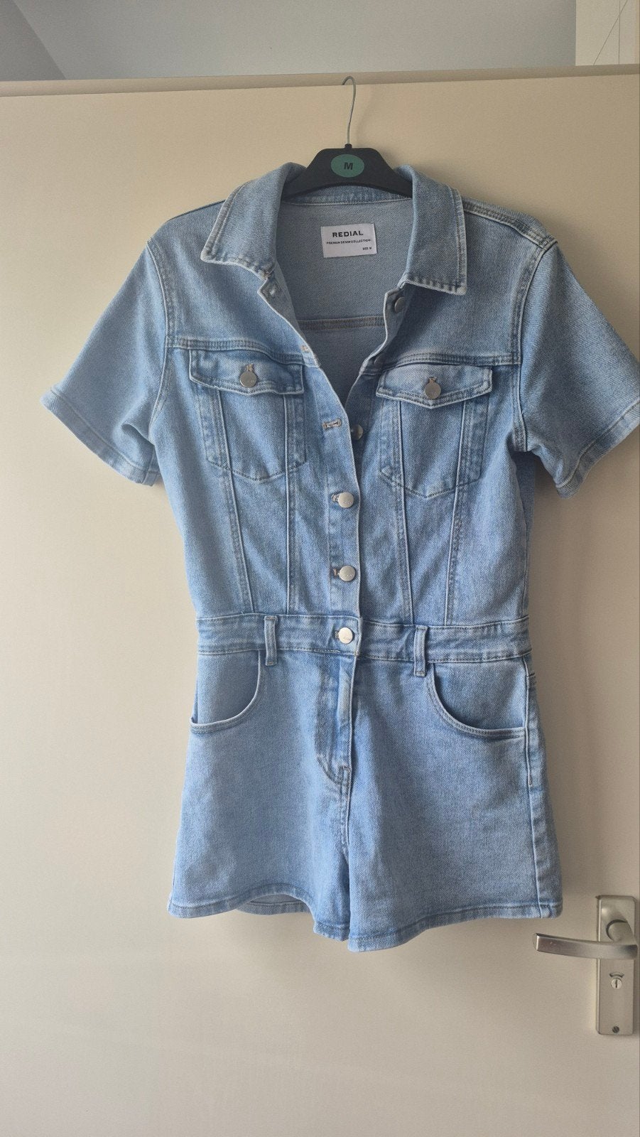 Redial denim playsuit maat M, Ophalen of Verzenden