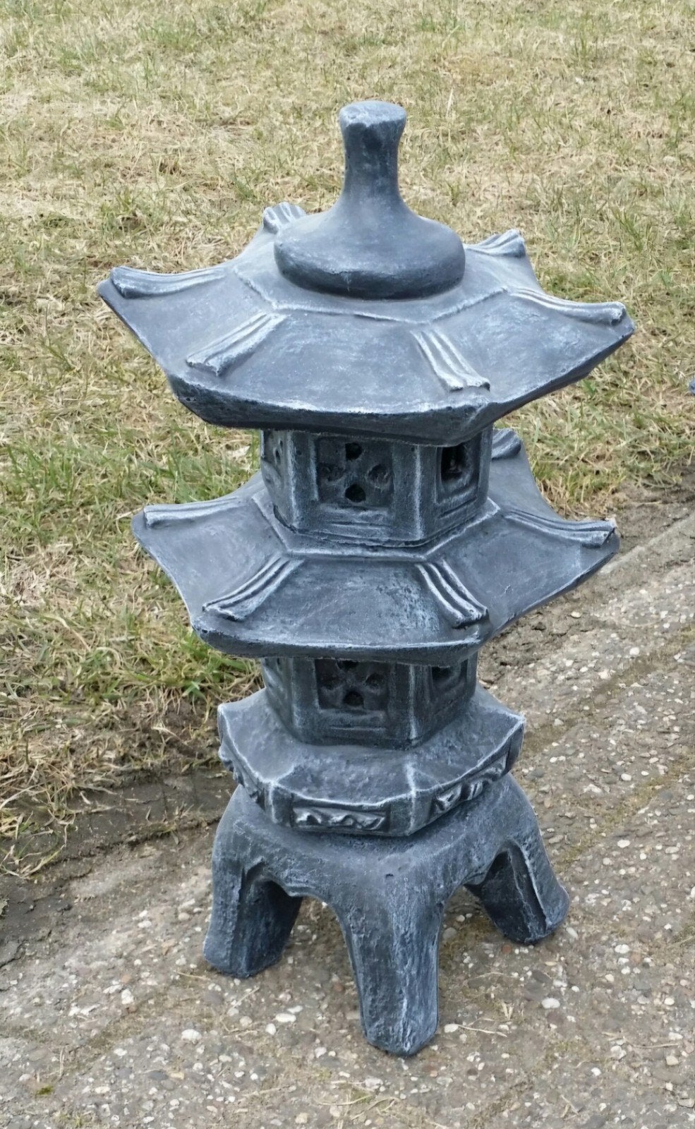 Prachtige Japanse Lantaarn, Pagode, Tempel, in de Tuin, Tuin en Terras, Ophalen of Verzenden, Nieuw, Steen, Overige typen