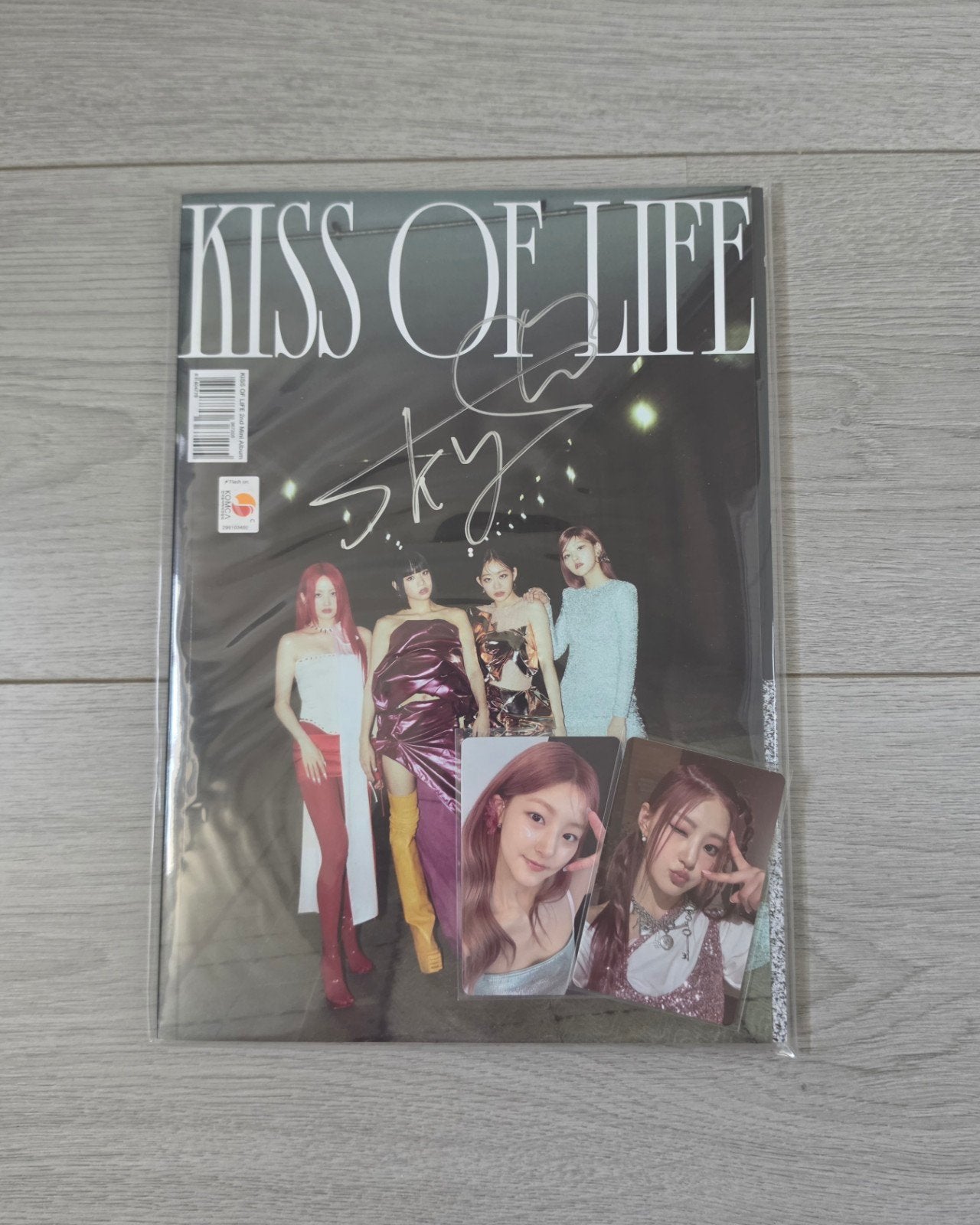 Kiss of life - Born to be xx (Haneul signed), K-pop, Ophalen of Verzenden, Zo goed als nieuw, Gesigneerd