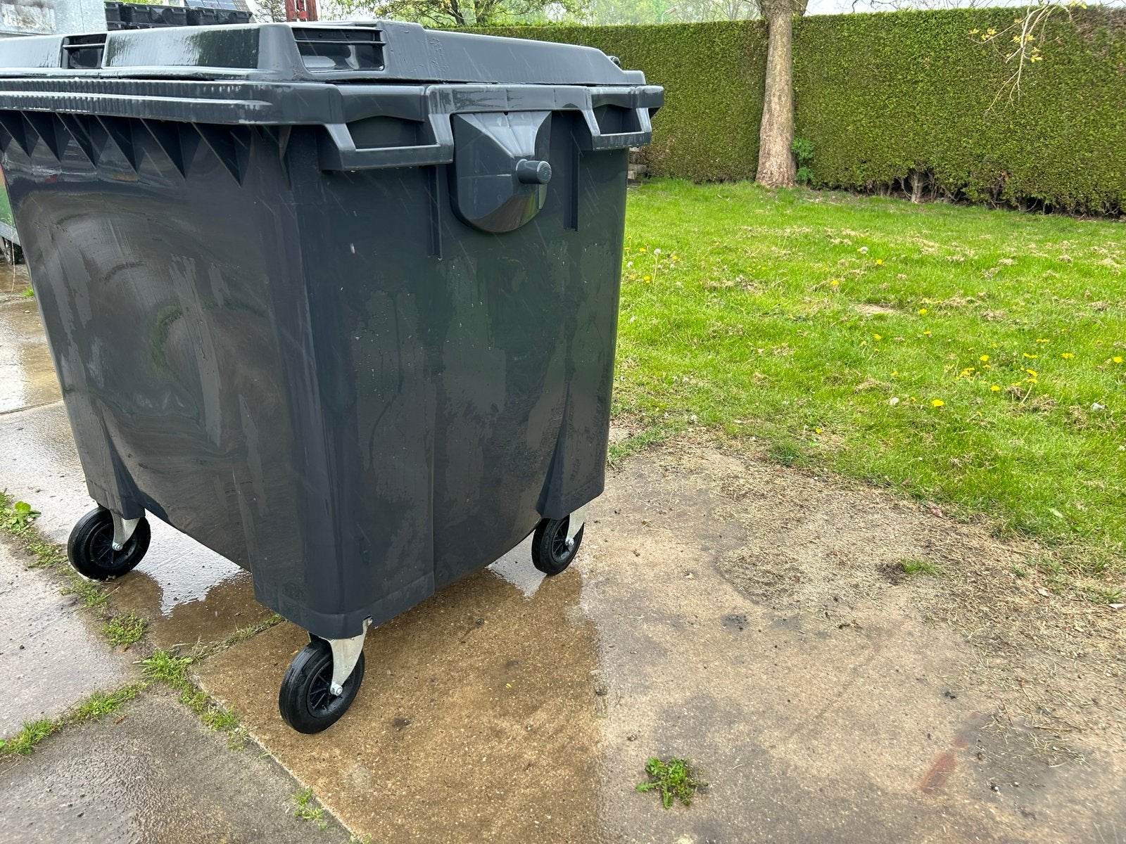 Kunststof  afvalcontainer op wielen - 1100 liter, Ophalen of Verzenden