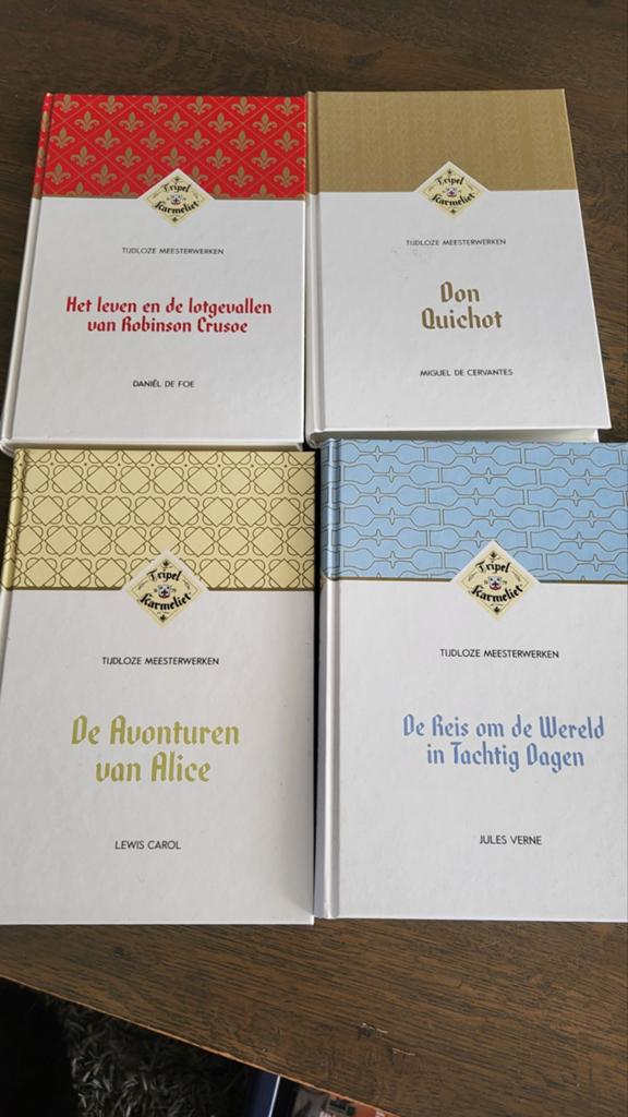 4 Tripel Karmeliet Tijdloze Meesterwerken Boeken, Ophalen of Verzenden, Zo goed als nieuw