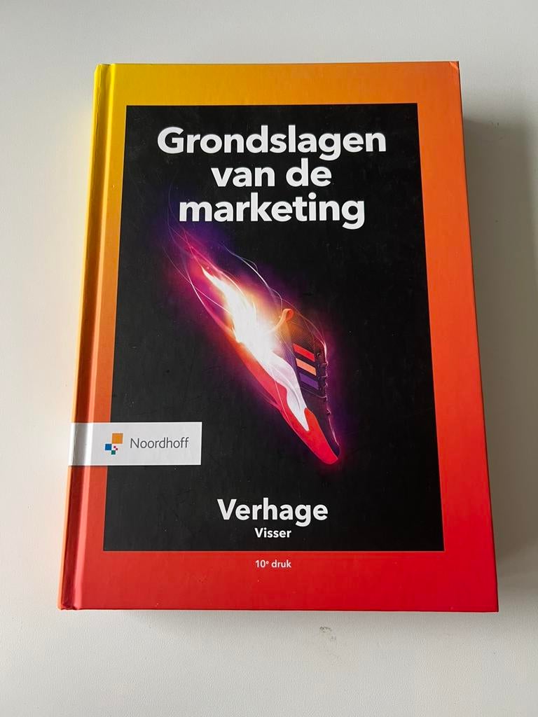 Grondslagen van de marketing, 10e editie, Boeken, Ophalen of Verzenden, Zo goed als nieuw, Economie en Marketing