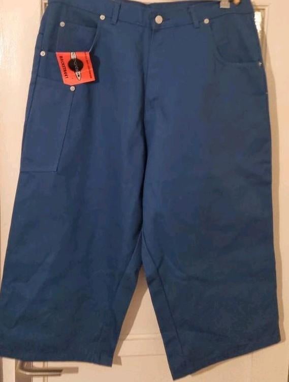 Vintage 90's Stuka 3/4 jeans maat 36/34, W36 - W38 (confectie 52/54), Blauw, Nieuw, Ophalen of Verzenden