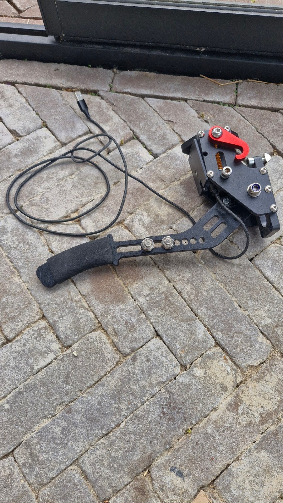 Sim Racing Handrem met USB Aansluiting, Ophalen of Verzenden, Gebruikt, PC, Overige typen