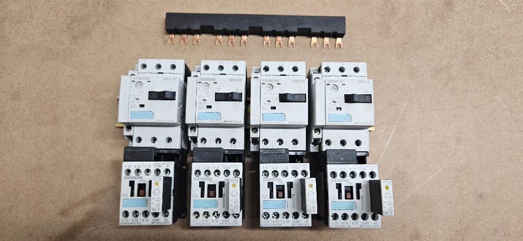 siemens relais [motorbeveiliging] set, Ophalen of Verzenden, Gebruikt, Siemens, Relais