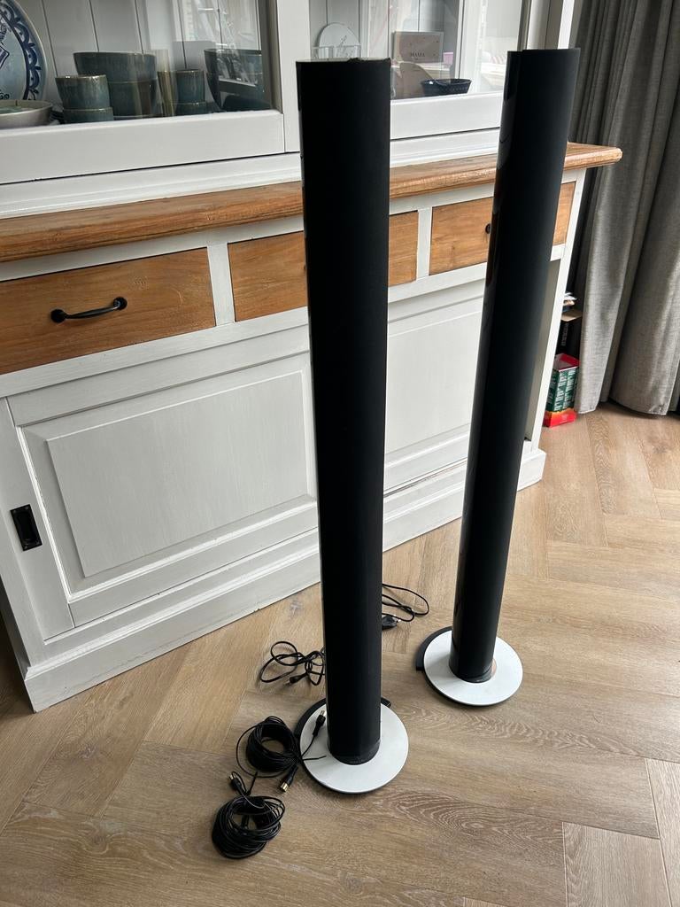 Bang & Olufsen BeoLab 6000 Vloerstaande Luidsprekers, Zo goed als nieuw, 120 watt of meer, Front, Rear of Stereo speakers, Ophalen