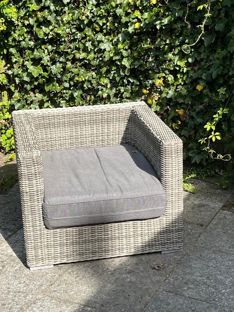 Fauteuil buiten, Huis en Inrichting, Ophalen, Gebruikt, 75 tot 100 cm, 50 tot 75 cm