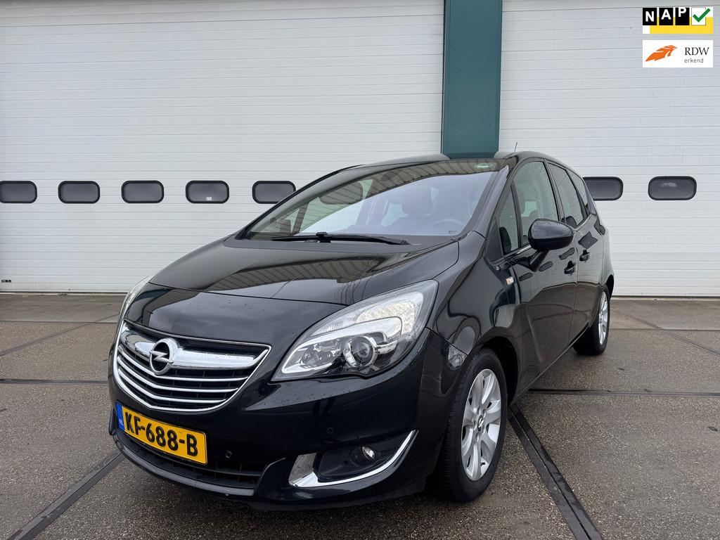 Opel Meriva 1.4 Turbo Blitz, Auto's, Opel, Bedrijf, Te koop, Meriva, ABS, Airbags, Airconditioning, Bluetooth, Boordcomputer, Centrale vergrendeling