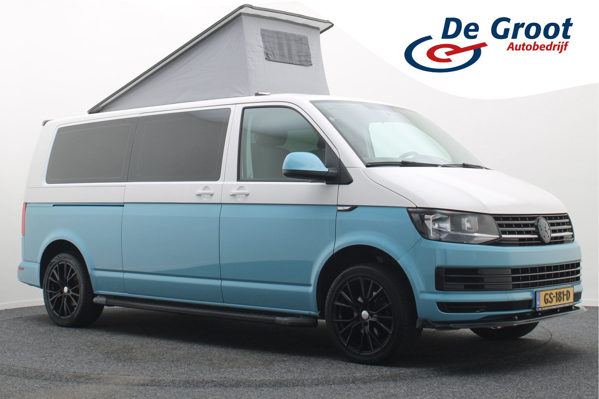 Volkswagen Transporter T6 Kombi 2.0 TDI L2H1 Buscamper Two-T, Caravans en Kamperen, ESP-stabiliteitscontrole, Volkswagen, Galileistraat 46
3902HR  VEENENDAAL, NL