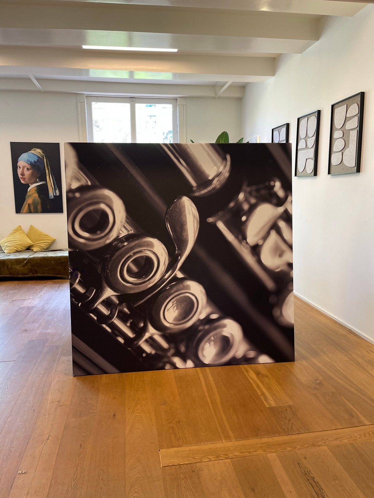6 xxl canvas schilderijen muziekcollectie, Ophalen, Print, Muziek, Op houten frame