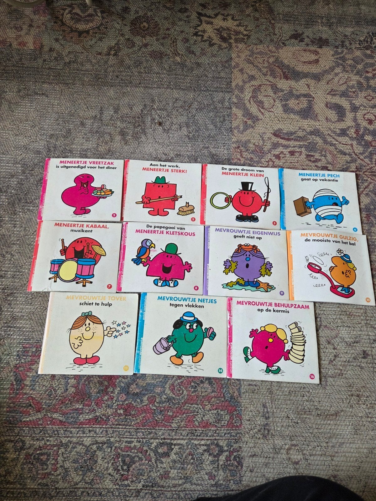 11x Meneertjes & Mevrouwtjes boeken - Roger Hargreaves, Ophalen of Verzenden, Gelezen, Roger Hargreaves, Fictie algemeen