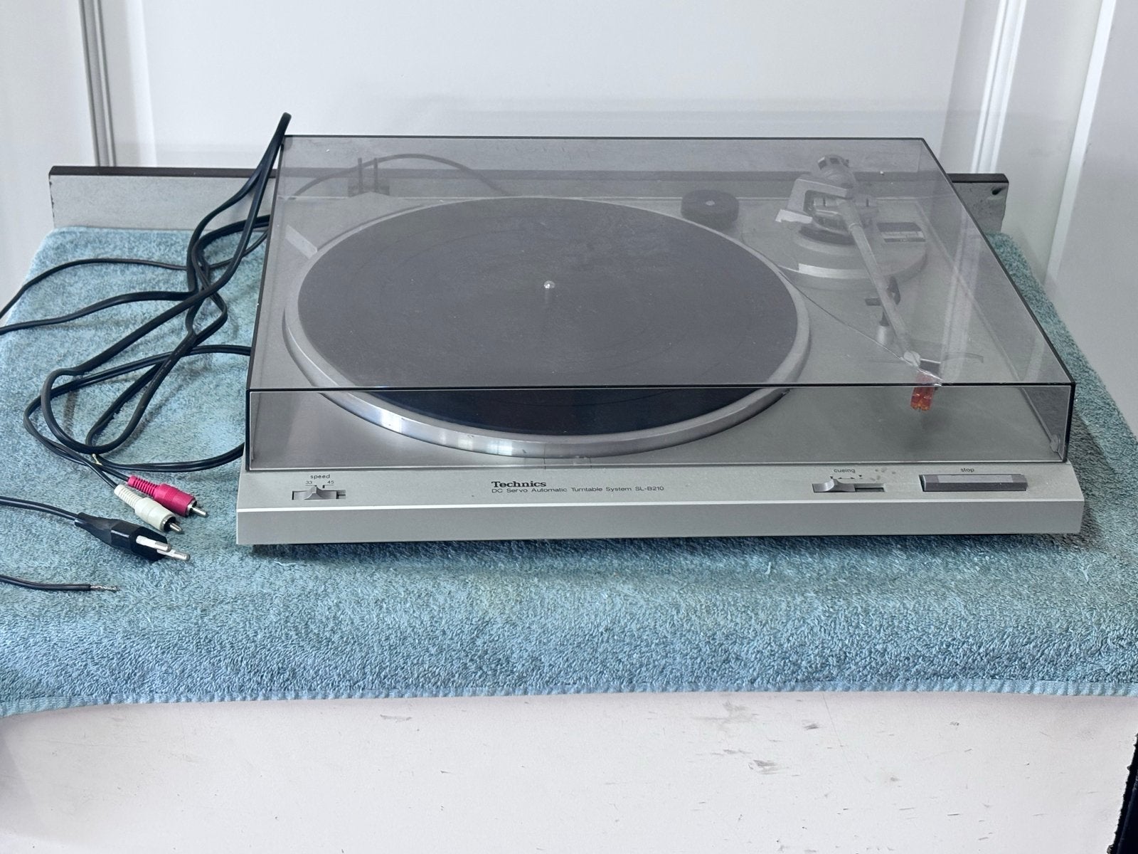 Technics SL-B210 DC Servo Automatische Platenspeler, Gebruikt, Automatisch, Ophalen of Verzenden, Platenspeler