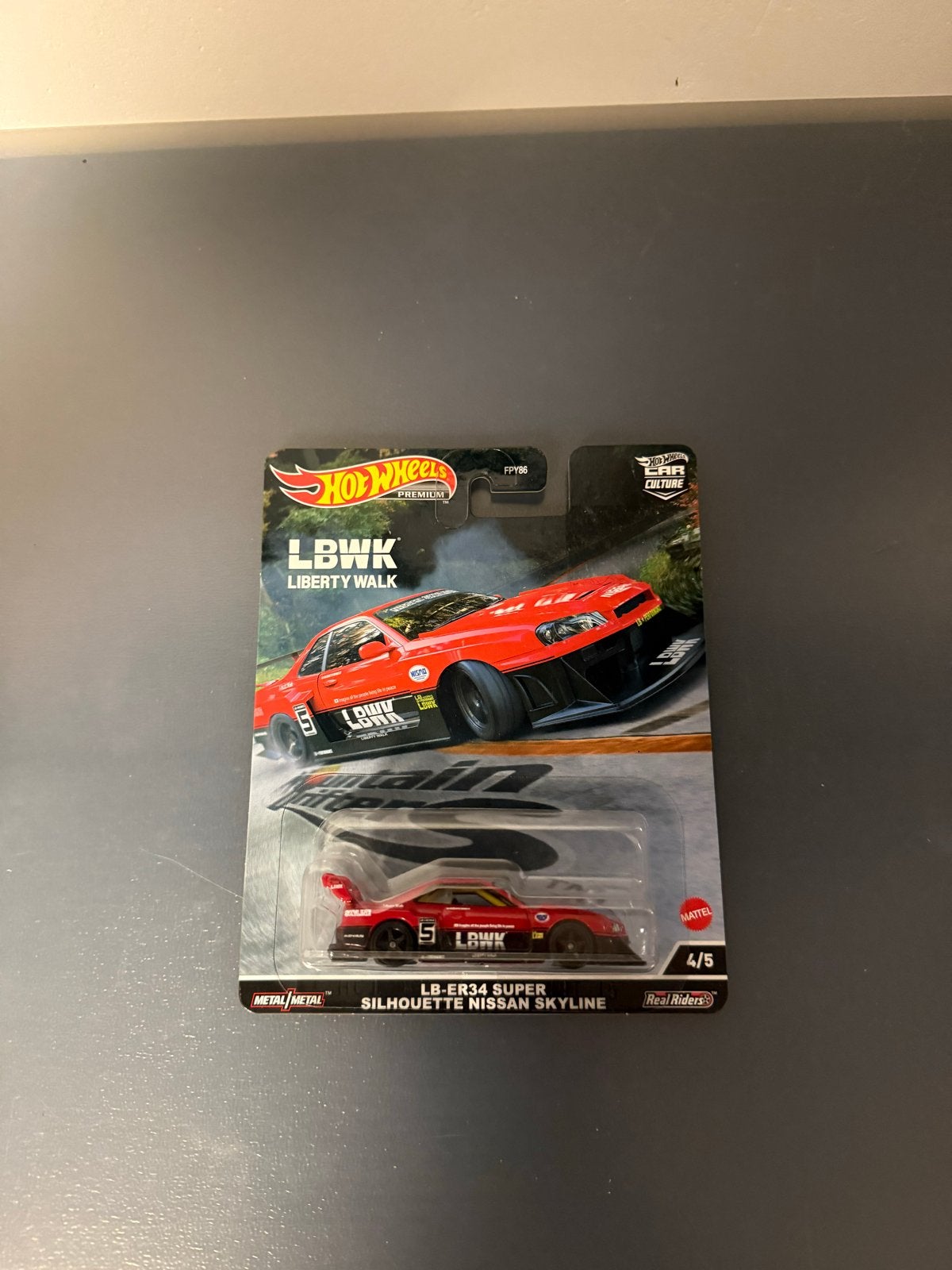 Hot Wheels LBWK Nissan Skyline R34 silhouette Premium, Ophalen of Verzenden, Nieuw, Auto
