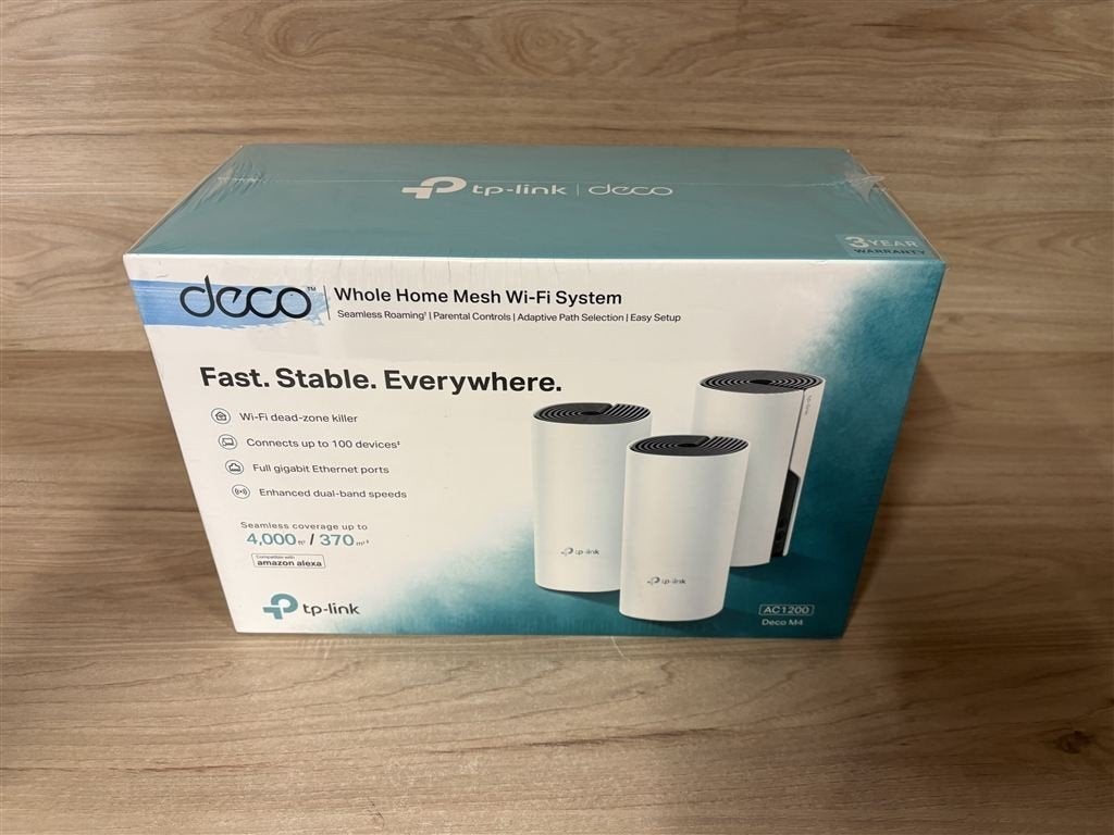 TP link DECO - Whole home mesh wifi system in seal - 5528, Computers en Software, WiFi-versterkers, Verzenden, Nieuw