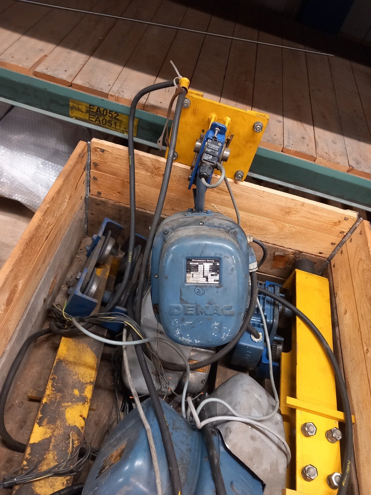 Mannesman DEMAG PK 2 NF
500 kg kettingtakel met hijslengte 4, Ophalen of Verzenden, Elektrisch