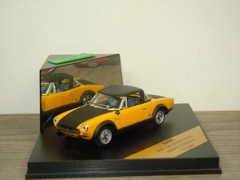 Fiat 124 Spider Sport Abarth Stradale - Vitesse 049C - 1:43, Hobby en Vrije tijd, Overige merken, Auto, Verzenden, Zo goed als nieuw