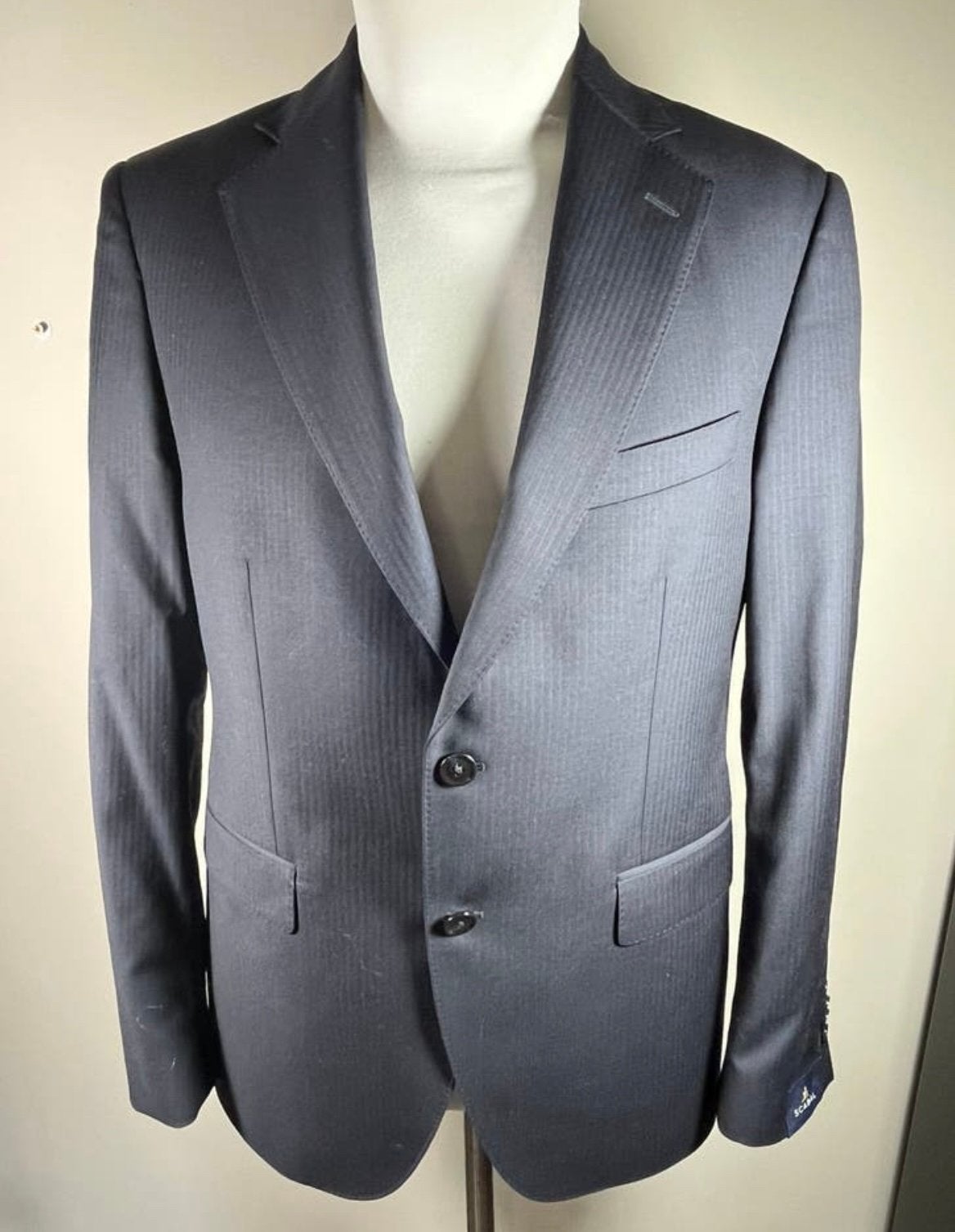Scabal colbert 100% wol, maat 50, nieuw, wvp €695,00, Kleding | Heren, Kostuums en Colberts, Nieuw, Ophalen of Verzenden, Scabal