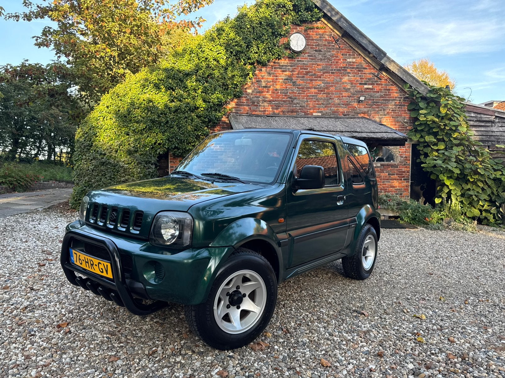 Suzuki Jimny 1.3 Cabrio 4WD Groen,Hardtop, Zeer Complete 4X4, Stof, 40 €/maand, 4 cilinders, 4 stoelen