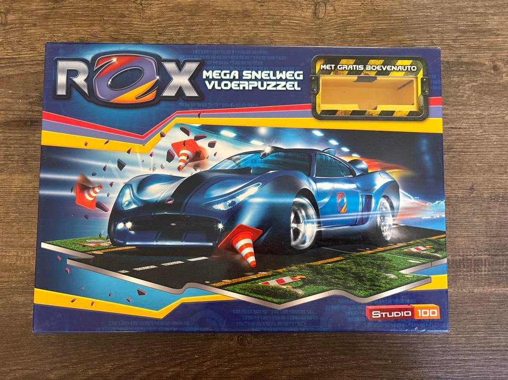 ROXX Mega Snelle Vloerpuzzel met Auto, Ophalen of Verzenden, Gebruikt