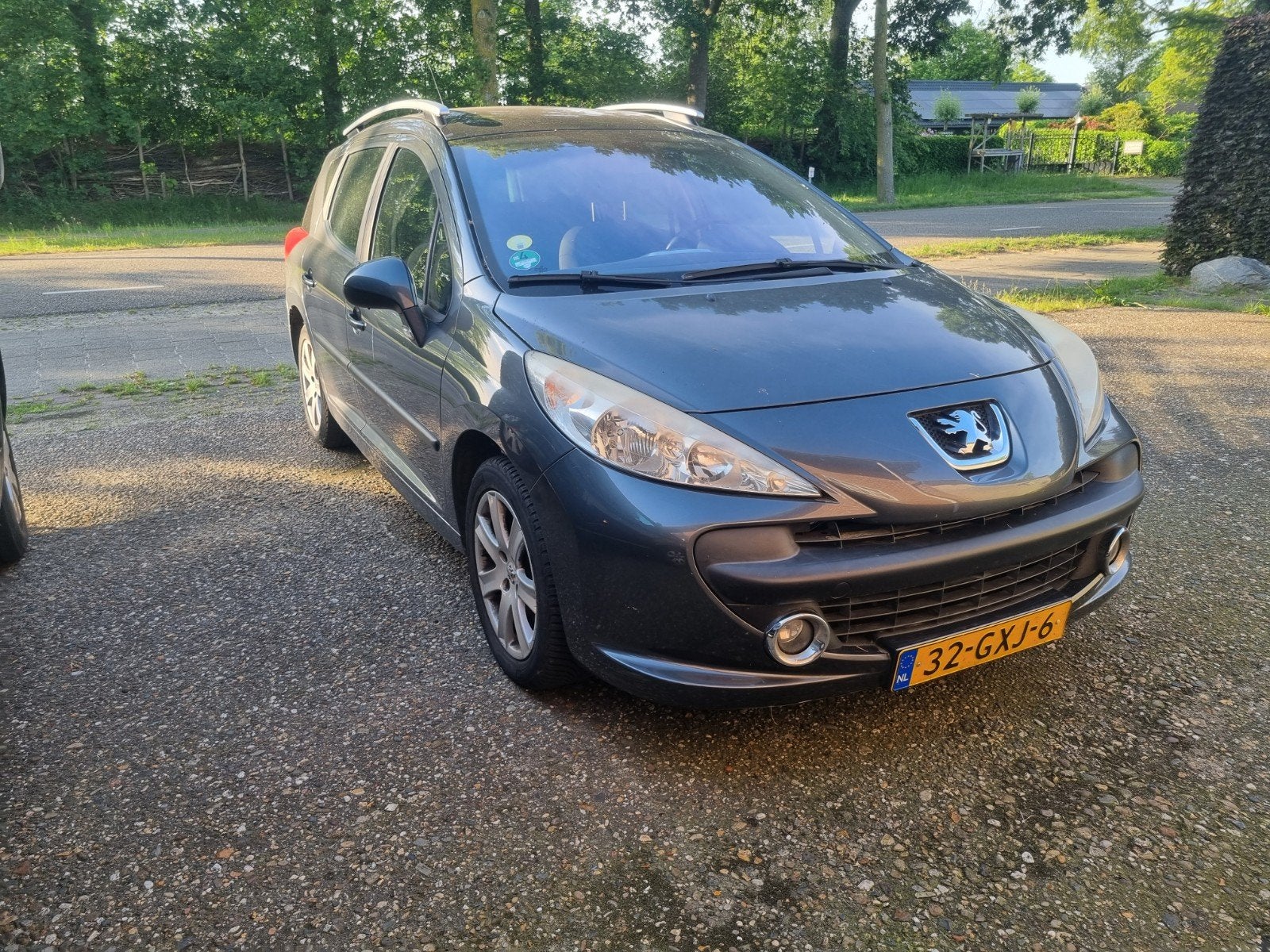 Peugeot 207 1.6 16V SW Outdoor 2008 Grijs, Auto's, Peugeot, Particulier, Benzine, C, Stationwagon, Handgeschakeld, Origineel Nederlands