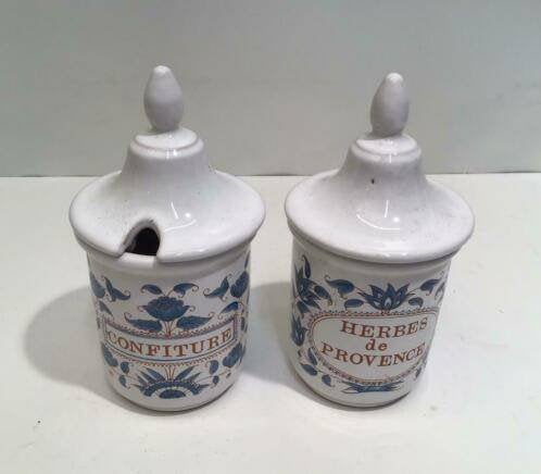 Vintage aardewerk voorraadpotten, Antiek en Kunst, Ophalen of Verzenden