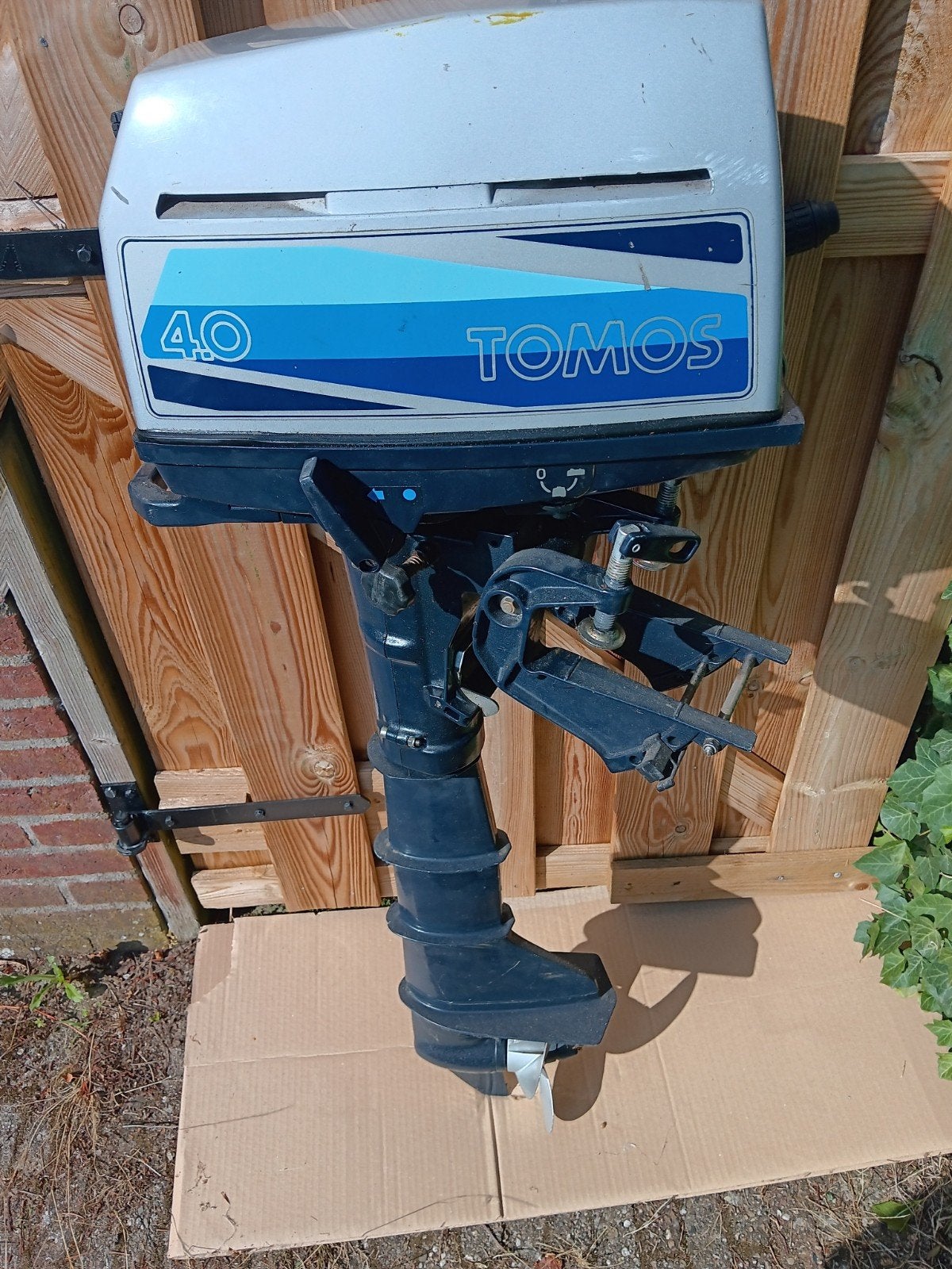 Tomos 4,0 Buitenboordmotor, Ophalen, Gebruikt, Motor en Techniek, Zeilboot of Motorboot