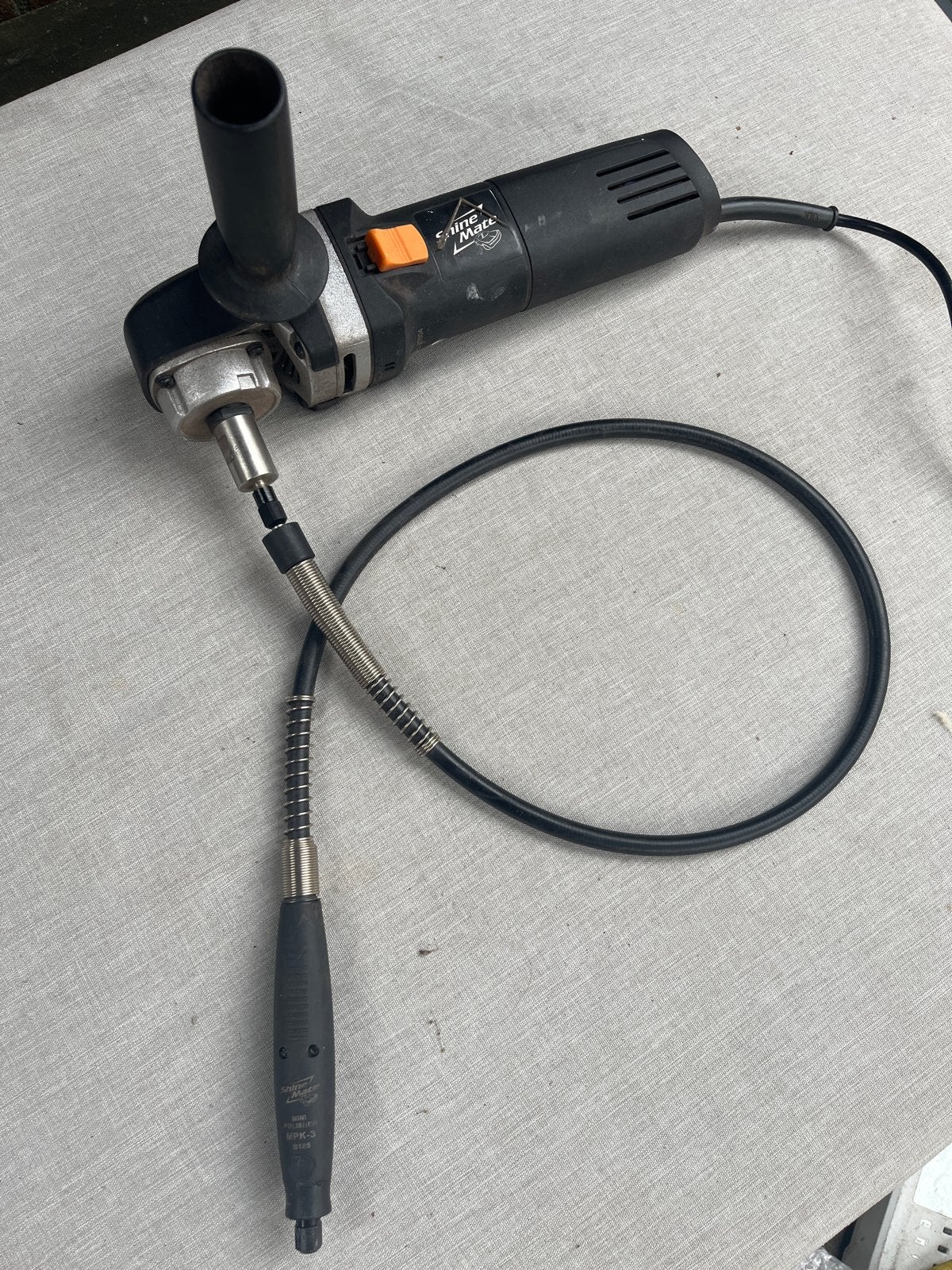 Shine Mate Polisher Mod.EP803 met flexibele as, Ophalen of Verzenden, Gebruikt