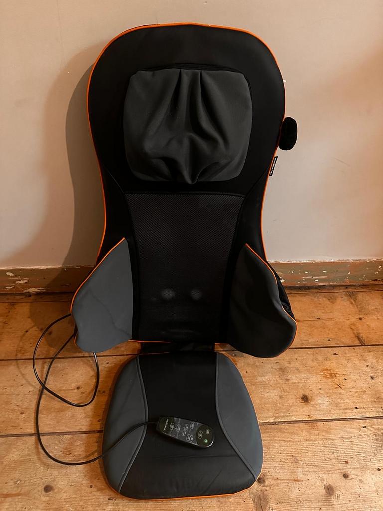 Medisana Shiatsu Massagestoel met Warmtefunctie, Ophalen of Verzenden, Gebruikt, Massagestoel of Kussen