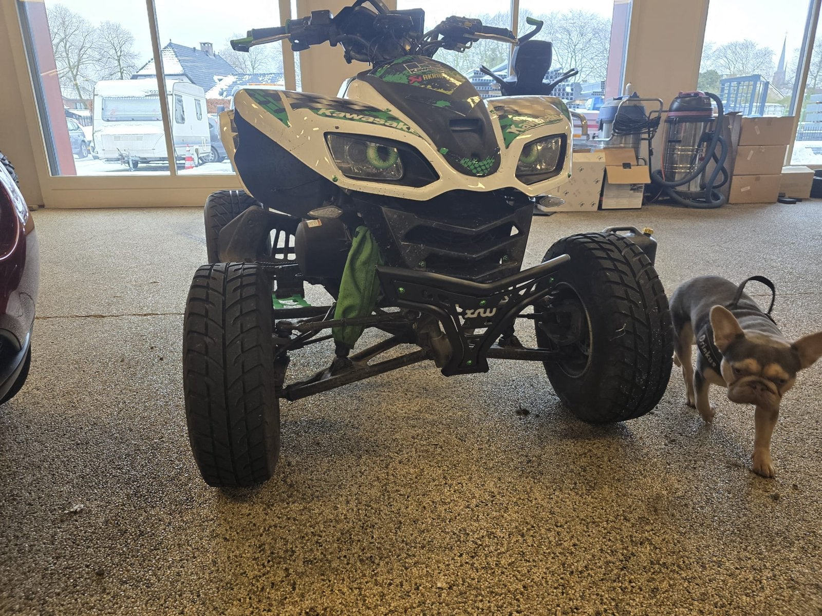 Kawasaki kfx 700, Motoren, Ophalen, Gebruikt