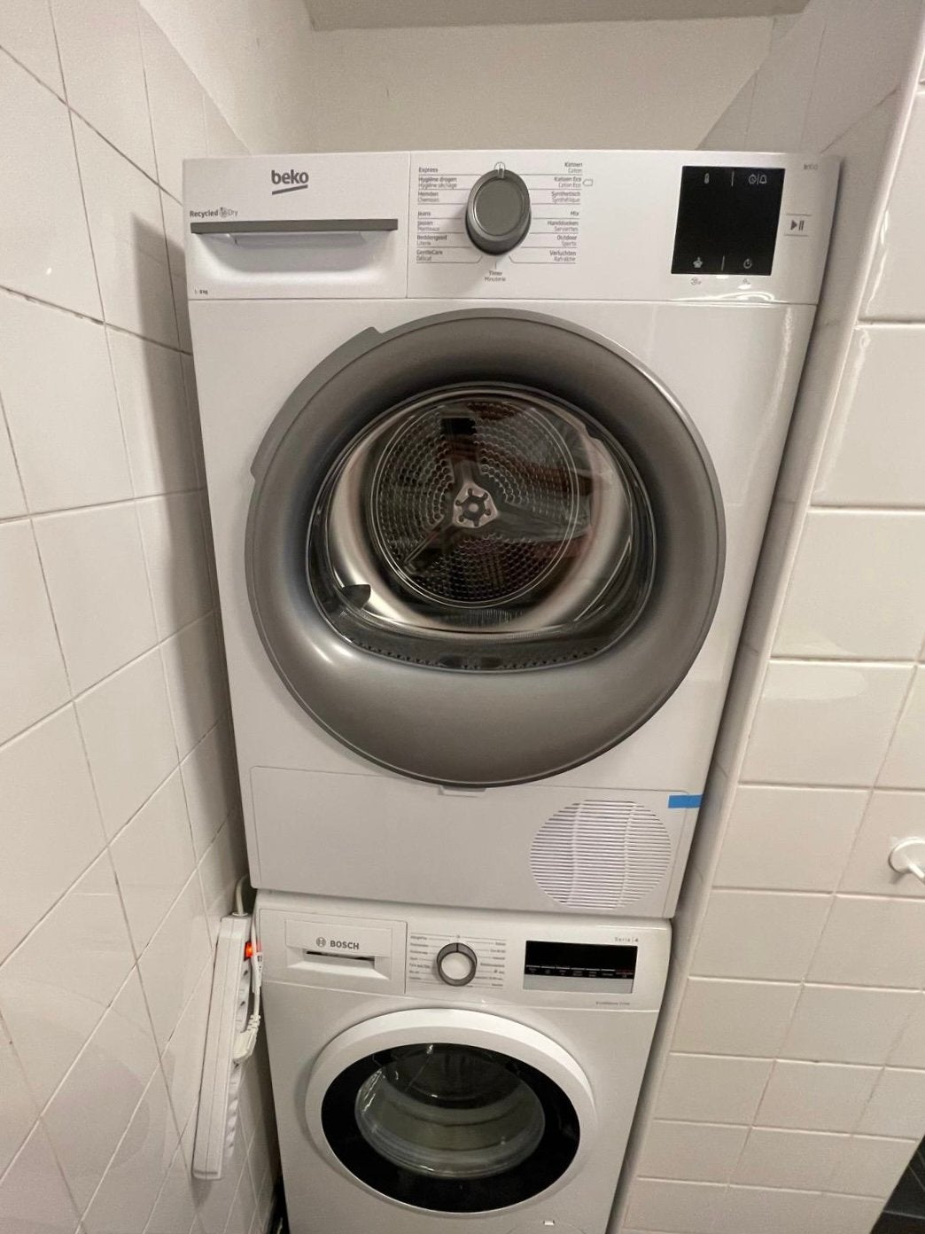 BEKO Droger, Witgoed en Apparatuur, Wasdrogers, Ophalen, 6 tot 8 kg, Zo goed als nieuw, 85 tot 90 cm