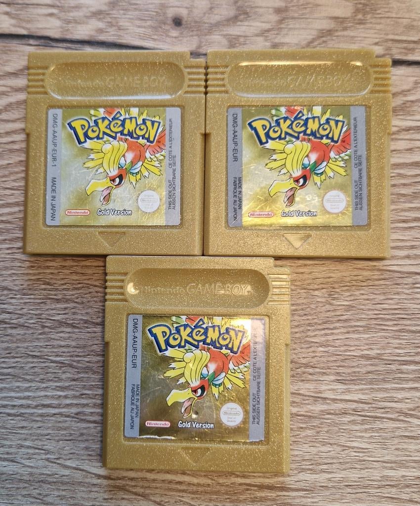 Pokemon gold gameboy color origineel, Spelcomputers en Games, Games | Nintendo Game Boy, Zo goed als nieuw, Role Playing Game (Rpg)