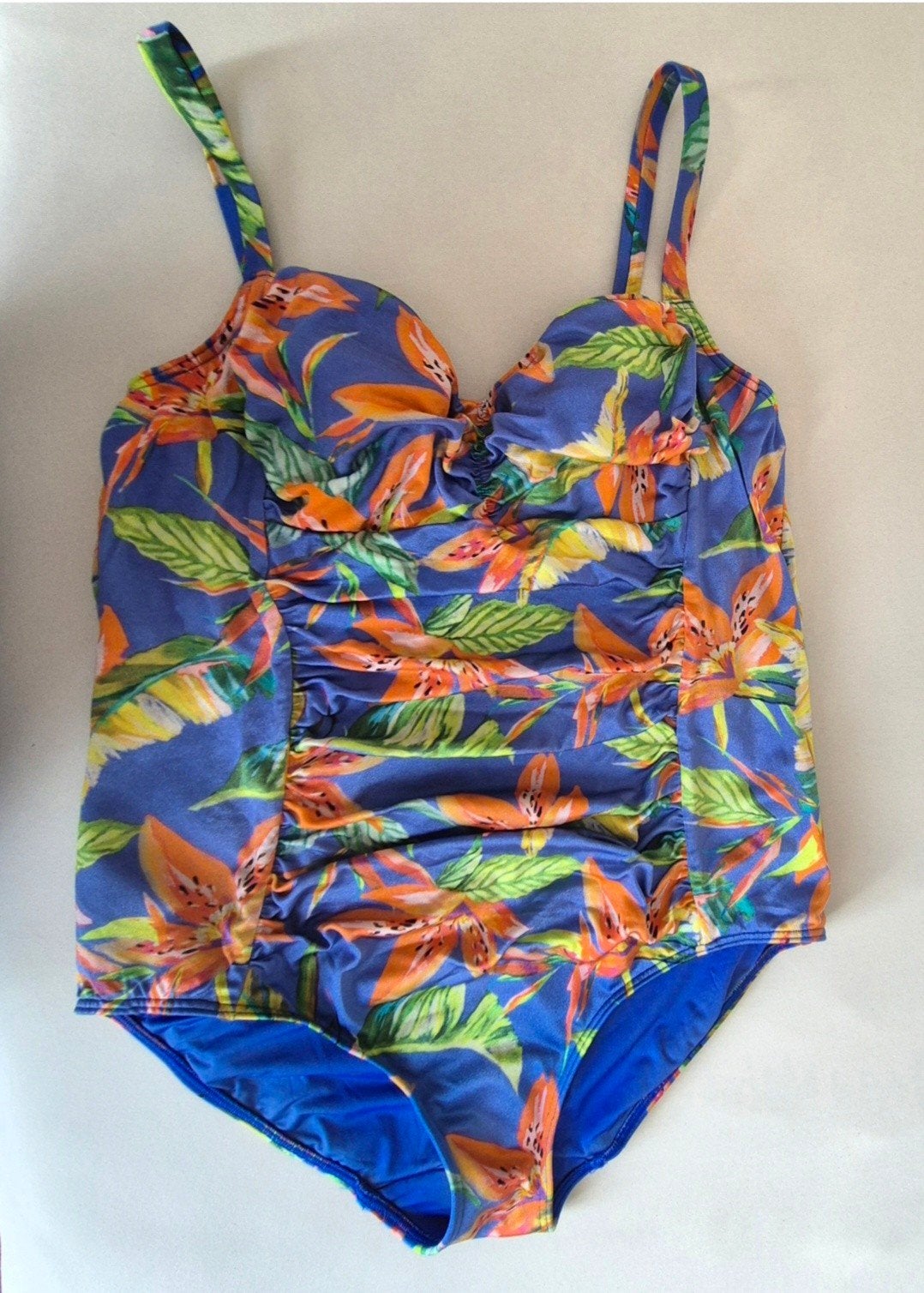 Prima Donna Badpak Maat 44 Cup D/E, Blauw, Badpak, Ophalen of Verzenden, Gedragen
