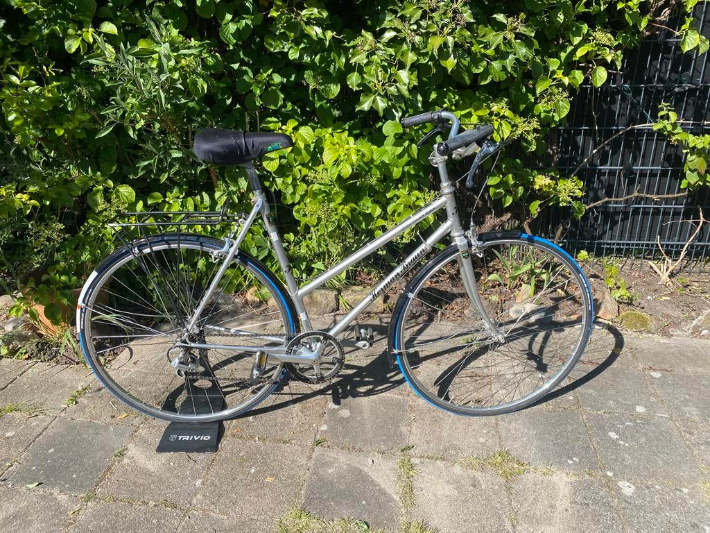 Herman Braun Mixte Sport Fiets - Handgebouwd Spijkenisse, Overige merken, 28 inch, Gebruikt, 10 tot 15 versnellingen