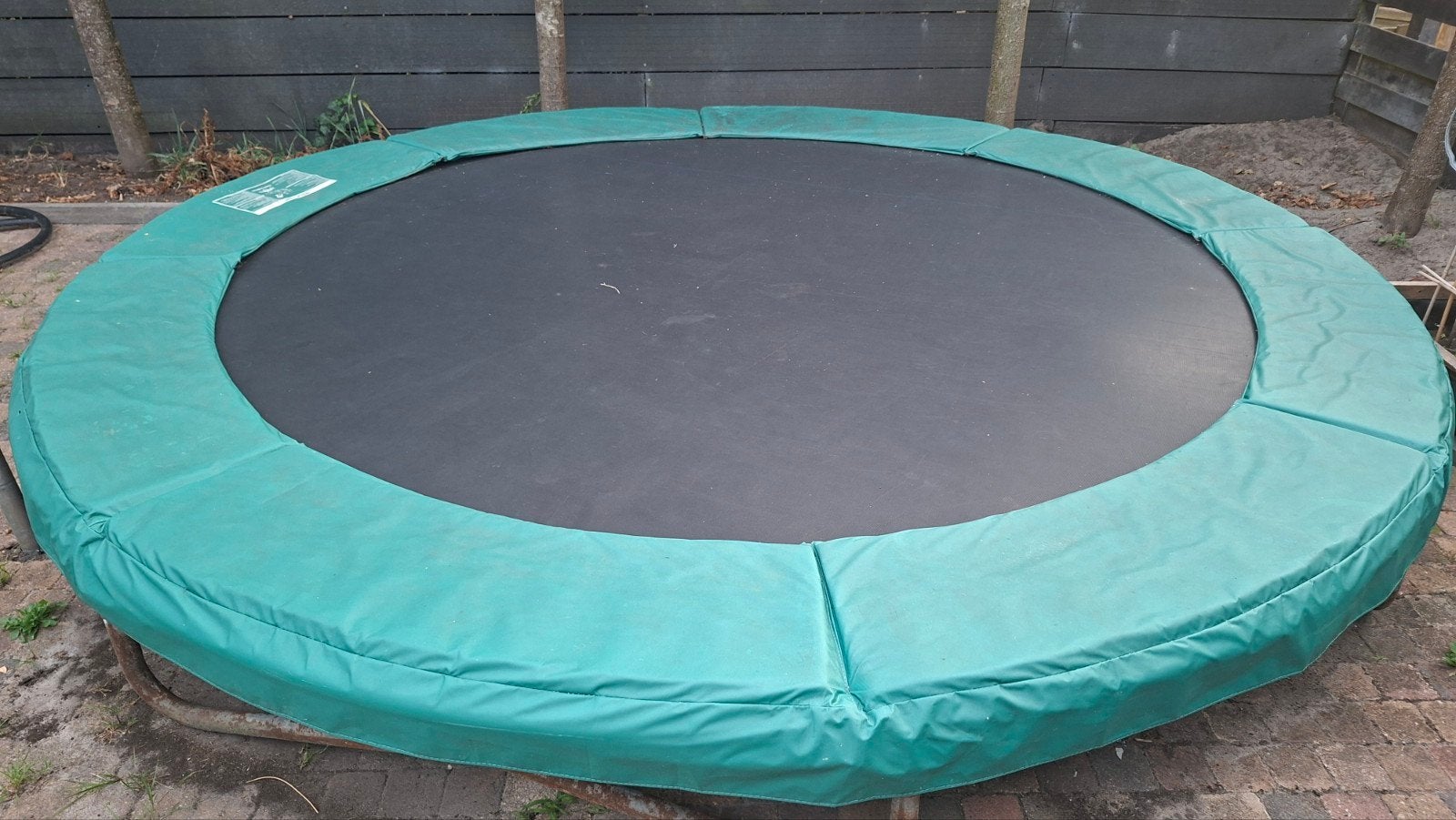Trampoline 330 cm doorsnede, 40 cm hoog, Ophalen, Gebruikt