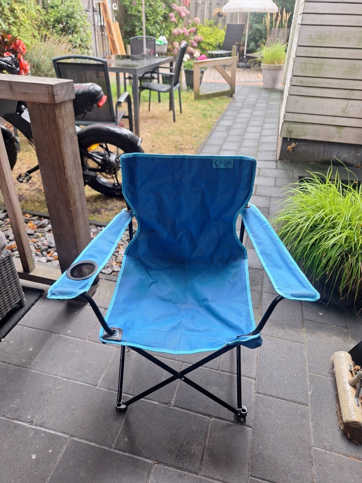 Inklapbare campingstoel in goede staat, Caravans en Kamperen, Kampeermeubelen, Ophalen of Verzenden