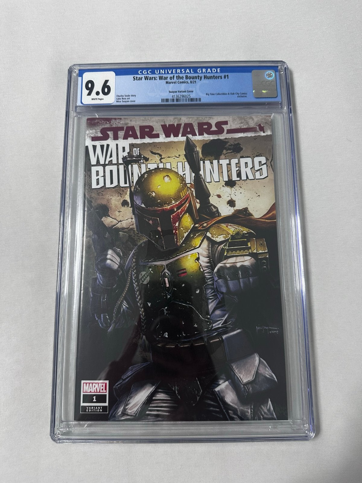 Star Wars: War of the Bounty Hunters #1 CGC 9.6, Eén stripboek, Ophalen of Verzenden, Zo goed als nieuw
