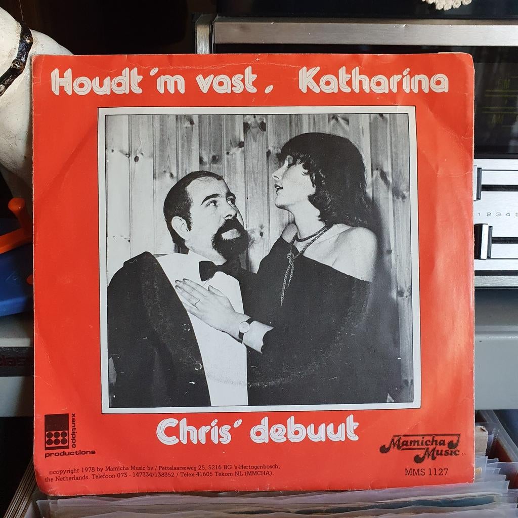Cris debuut - Houdt 'm vast , katharina, Ophalen of Verzenden, Zo goed als nieuw, Overige formaten, Levenslied of Smartlap