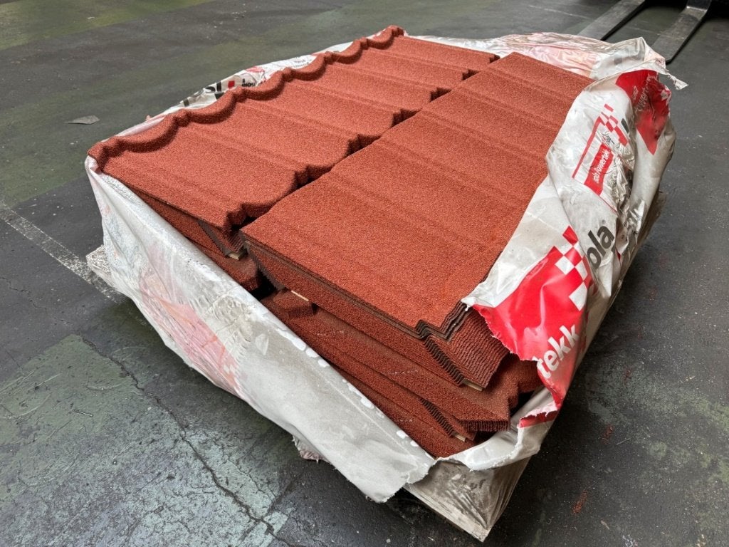 Partij Isola Powertekk dakpanplaten met zetwerk te koop, Doe-het-zelf en Verbouw, Dakpannen en Dakbedekking, Nieuw, Dakplaat of Dakpanplaat